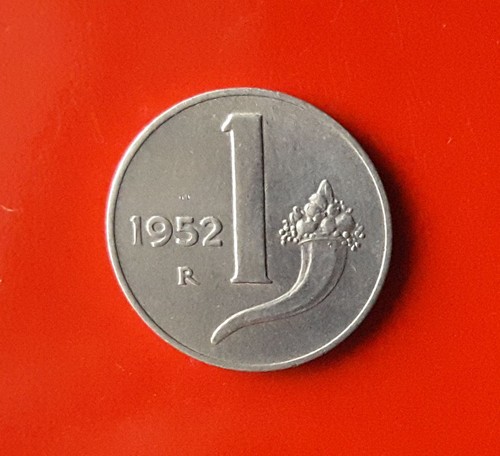 Lira 1952 errore linea di - lira,