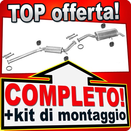 Scarico completo per - scarico, lancia