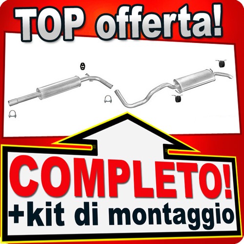 Scarico completo per polo - scarico, vw