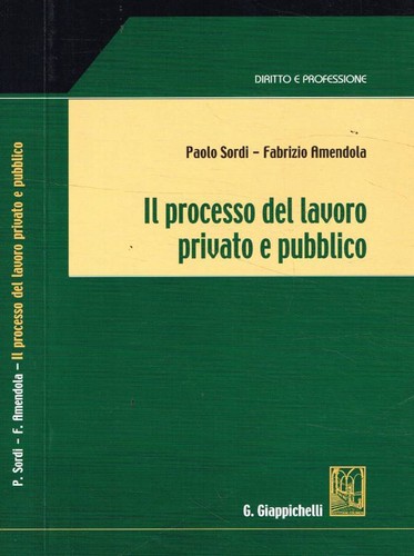 Processo del lavoro privato - processo,