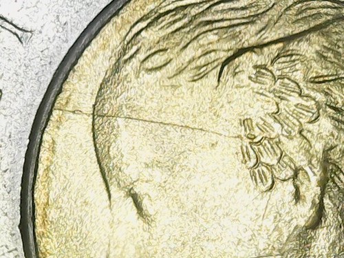 500 lire 1996 errore frattura - lire,